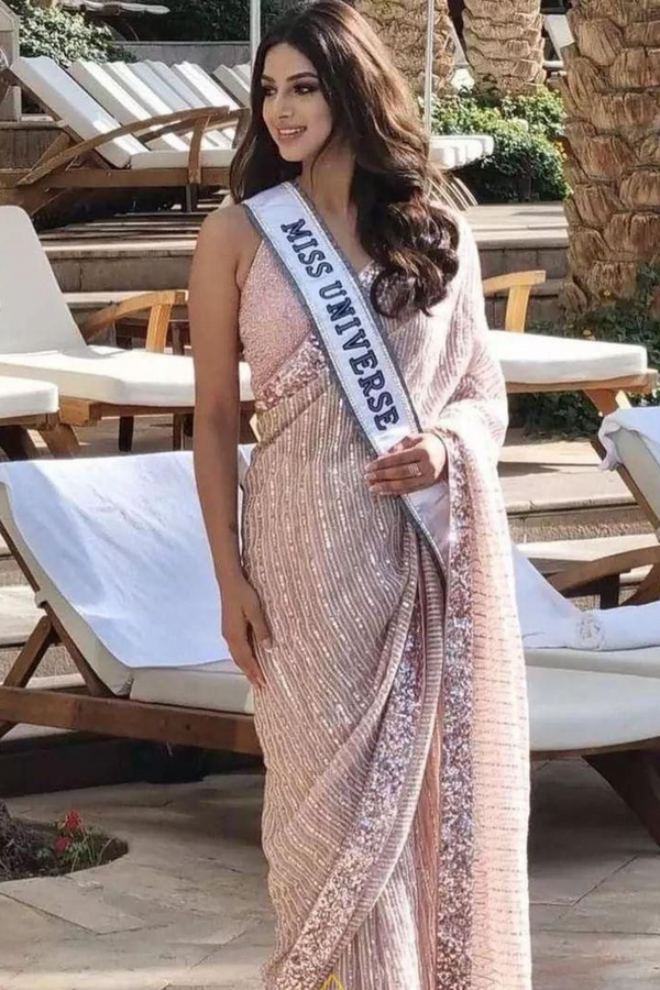 MISS UNIVERSE WEAR NEW PARTY WEAR SAREE