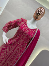 Most Demanding Top Palazo and Dupatta