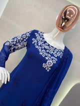 Most Trending Blue Georgette Suit