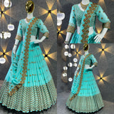 Fancy Border Work Georgette Lehenga Choli