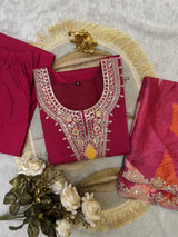 Designer Embroidery Work Suit